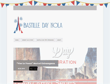 Tablet Screenshot of bastilledaynola.com